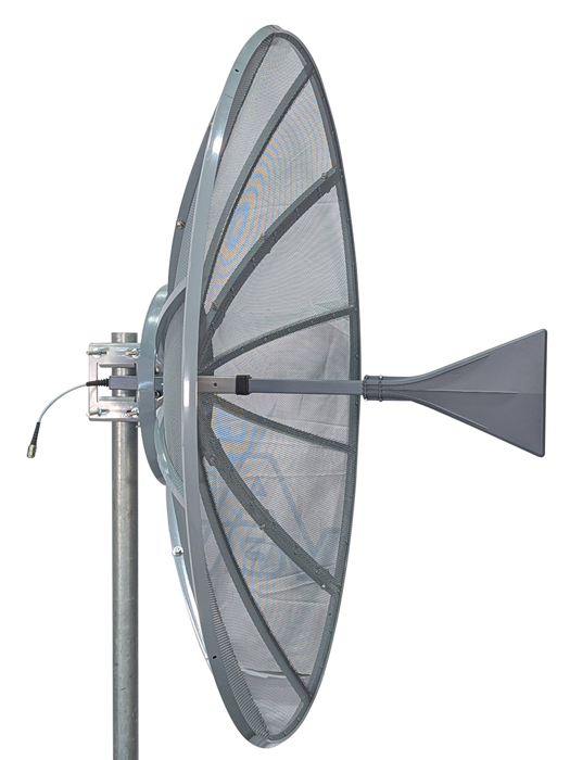 Mesh Petal Dish Parabolic 4 FT 120cm 0.600 to 6.50 GHz UWB Single Polarization