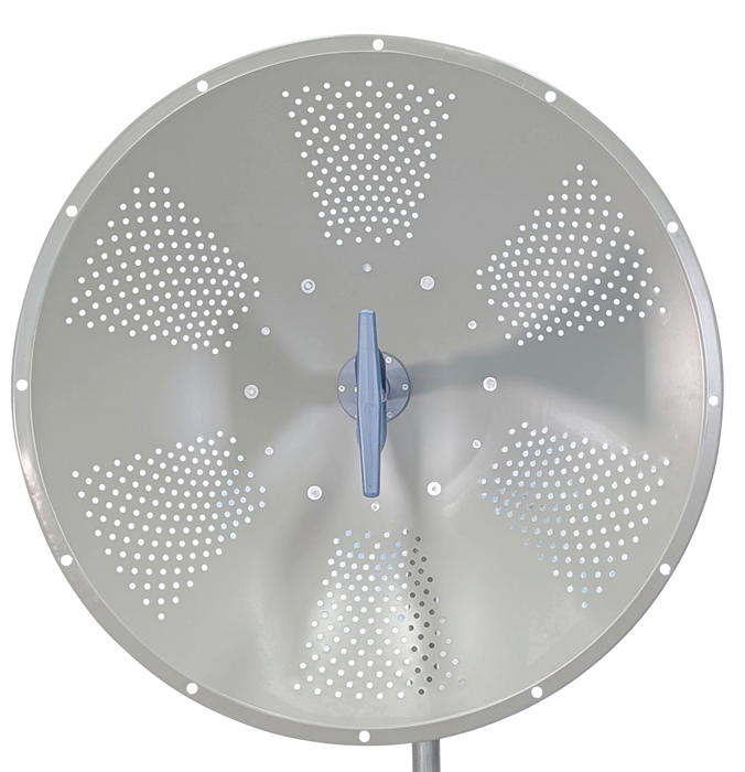 Ultra-Wide Band Single Polarization UWB 600MHz -6GHz Dish Parabolic 3 FT 90cm