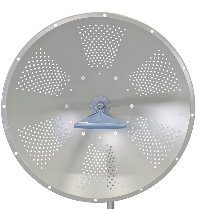 Ultra-Wide Band Single Polarization UWB 600MHz -6GHz Dish Parabolic 3 FT 90cm
