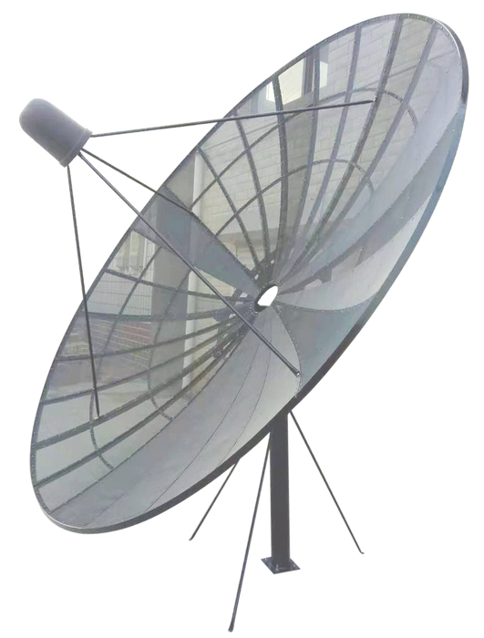 Mesh Petal Dish Parabolic 8 FT 240cm 2.4m No Feed Horn C-Band Antenna