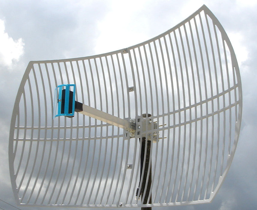 Grid Parabolic Antenna Dish WiFi 2.4GHz 2400 Mhz 24 dBi