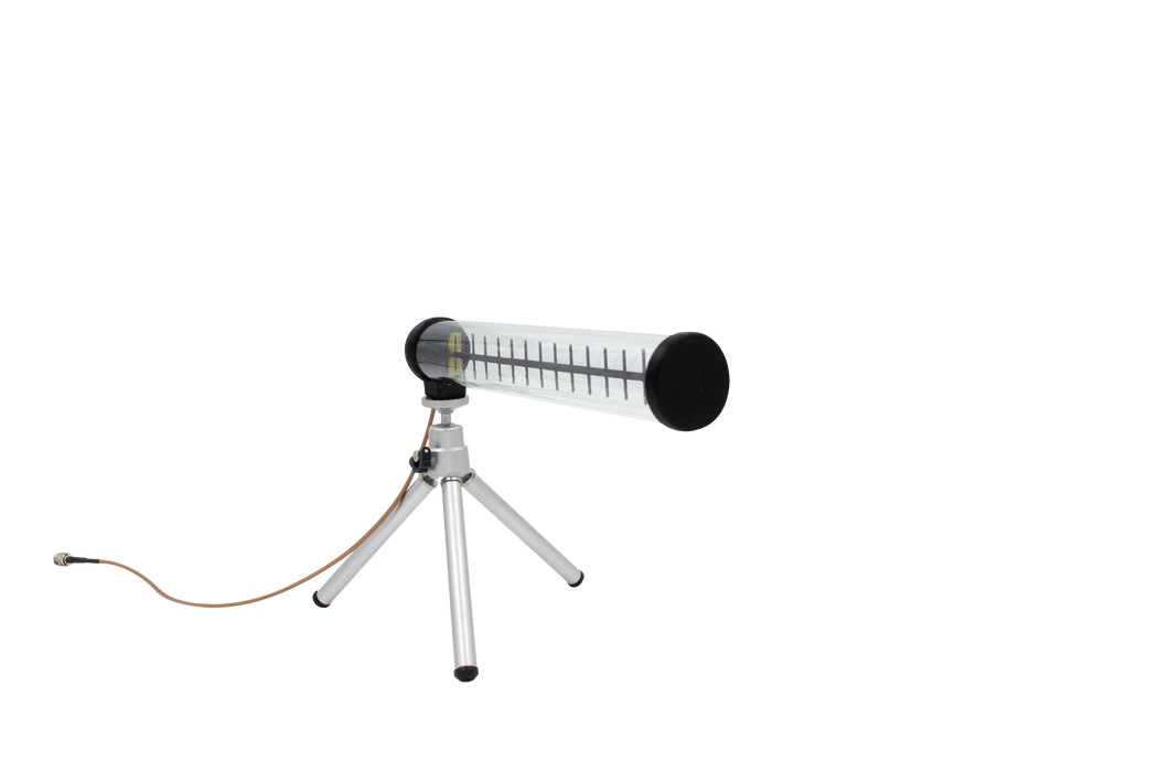 Yagi Antenna 5.7 GHz WiFi 5GHz 15 dBi Gain Desktop Tripod Clear SMA RP
