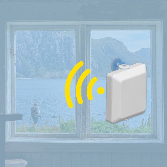 Window / Wall Mount Cellular WiFi Panel