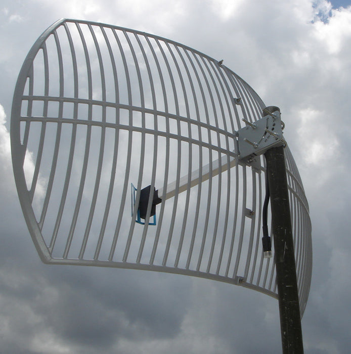 Grid Parabolic Antenna Dish  WiFi 2.4GHz 2400 Mhz 24 dBi