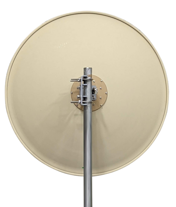 Ultra Wide Band Dual Or Circular Pol UWB Dish Parabolic Solid 3 FT 90cm Antenna