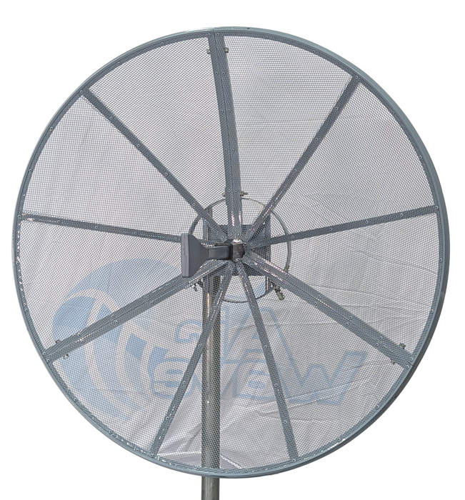 NEW. PRE-LISTING Ultra-Wide Band Linear Pol UWB 2.1GHz - 10GHz Dish Parabolic Mesh 3 FT 90cm Antenna (Copy)