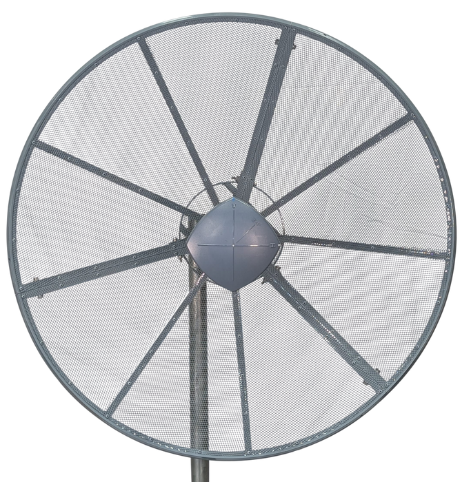 Coming Soon! Ultra-Wide Band 3 FT Mesh 90cm Dual Pol Circular-Optional UWB 600 MHz - 11 GHz Dish Parabolic Antenna
