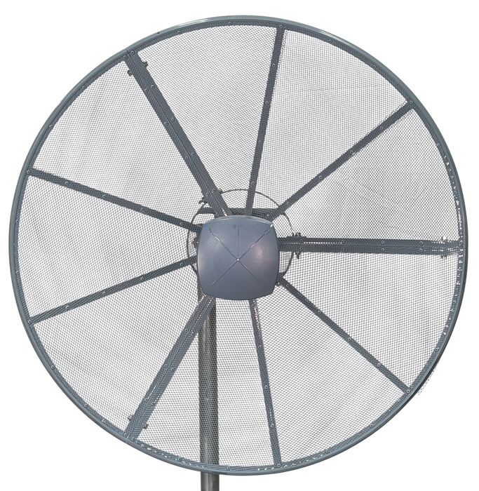 Coming Soon! Ultra-Wide Band 3 FT Mesh 90cm Dual Pol Circular-Optional UWB 600 MHz - 11 GHz Dish Parabolic Antenna