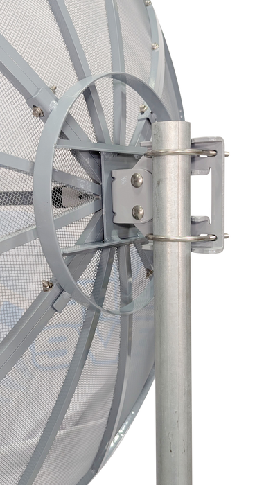 Ultra Wide Band Dual Circular Pol UWB 600MHz - 10GHz Dish Parabolic Mesh 4 FT 120cm Antenna