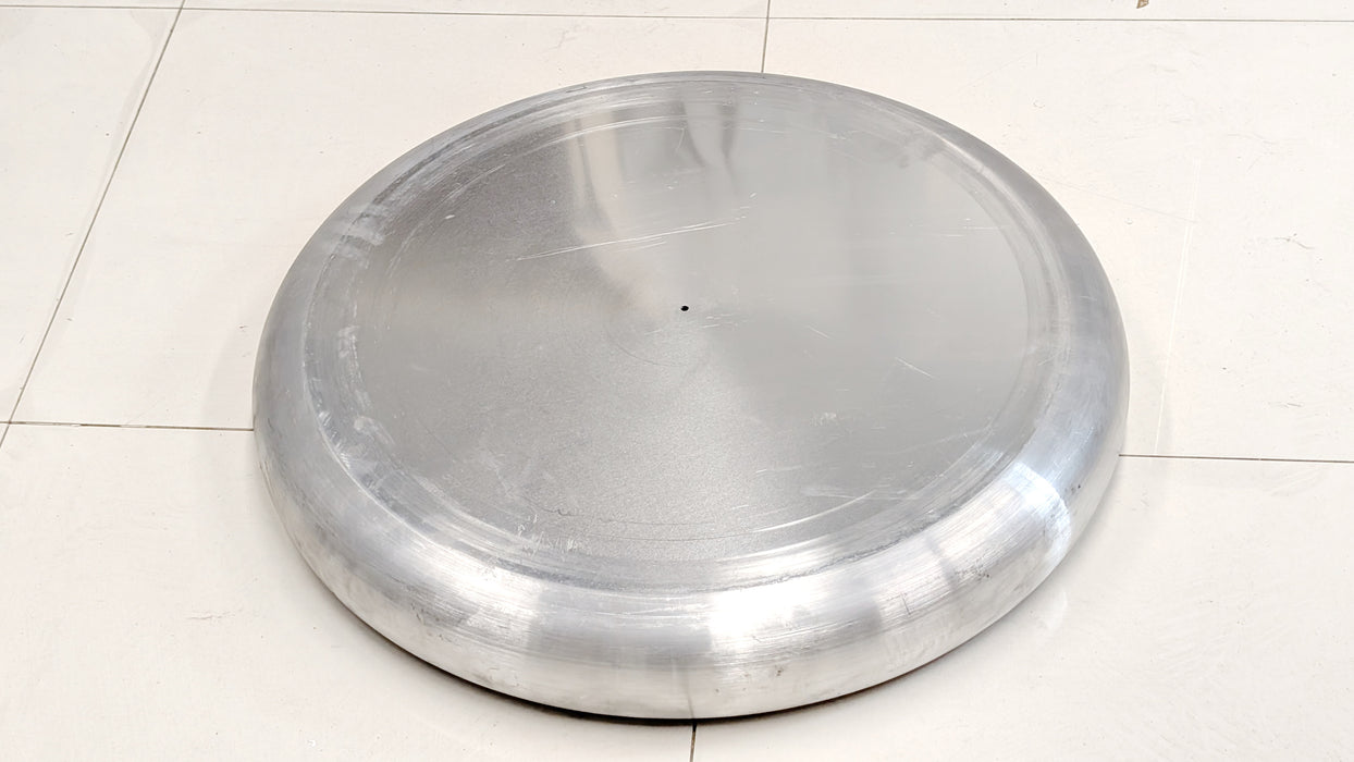 Antenna Ground Plane Plate flat dish with rolled edge for test chambers
