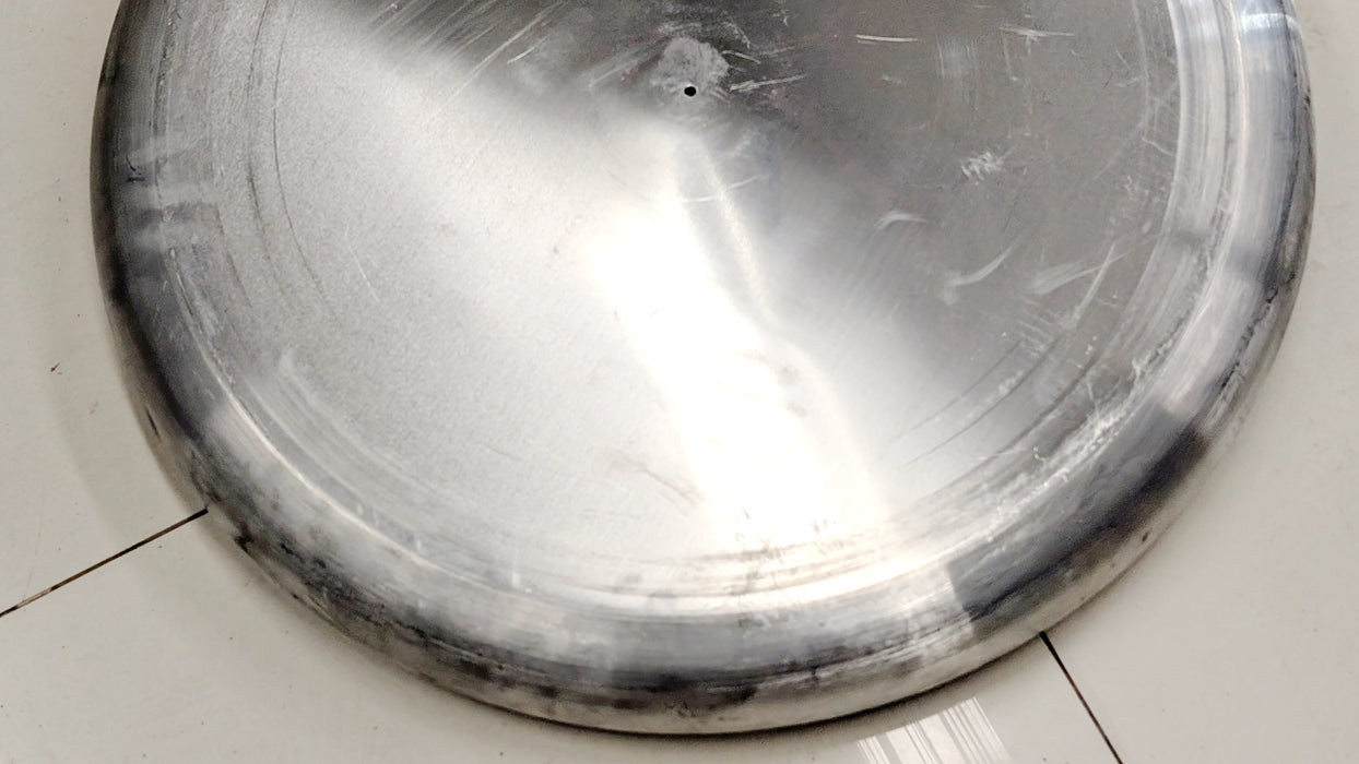 Antenna Ground Plane Plate flat dish with rolled edge for test chambers