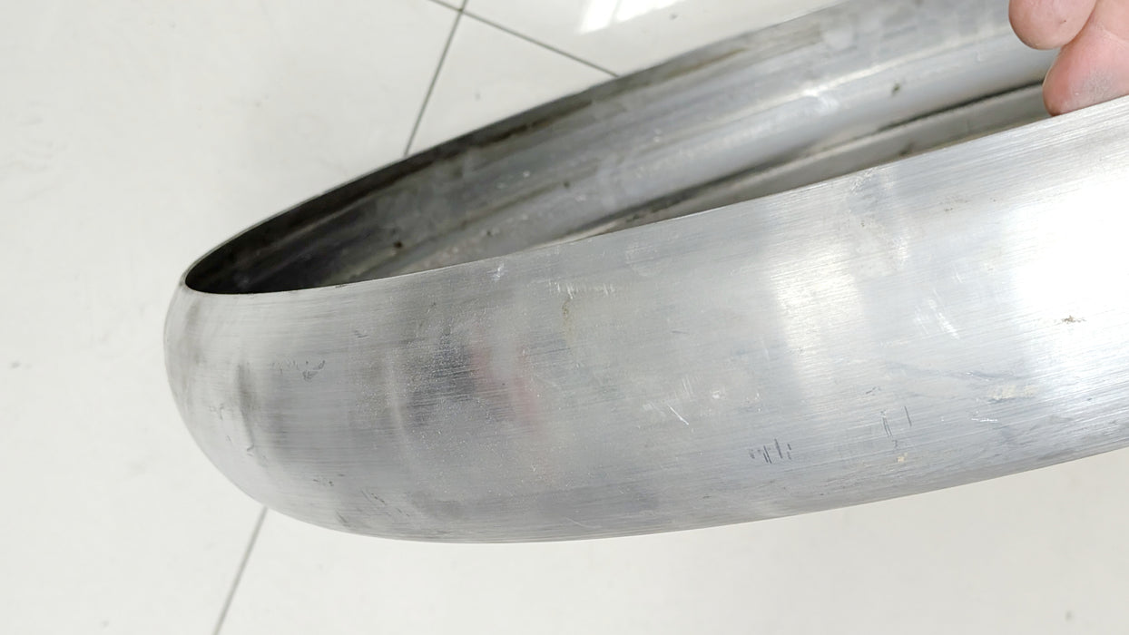 Antenna Ground Plane Plate flat dish with rolled edge for test chambers