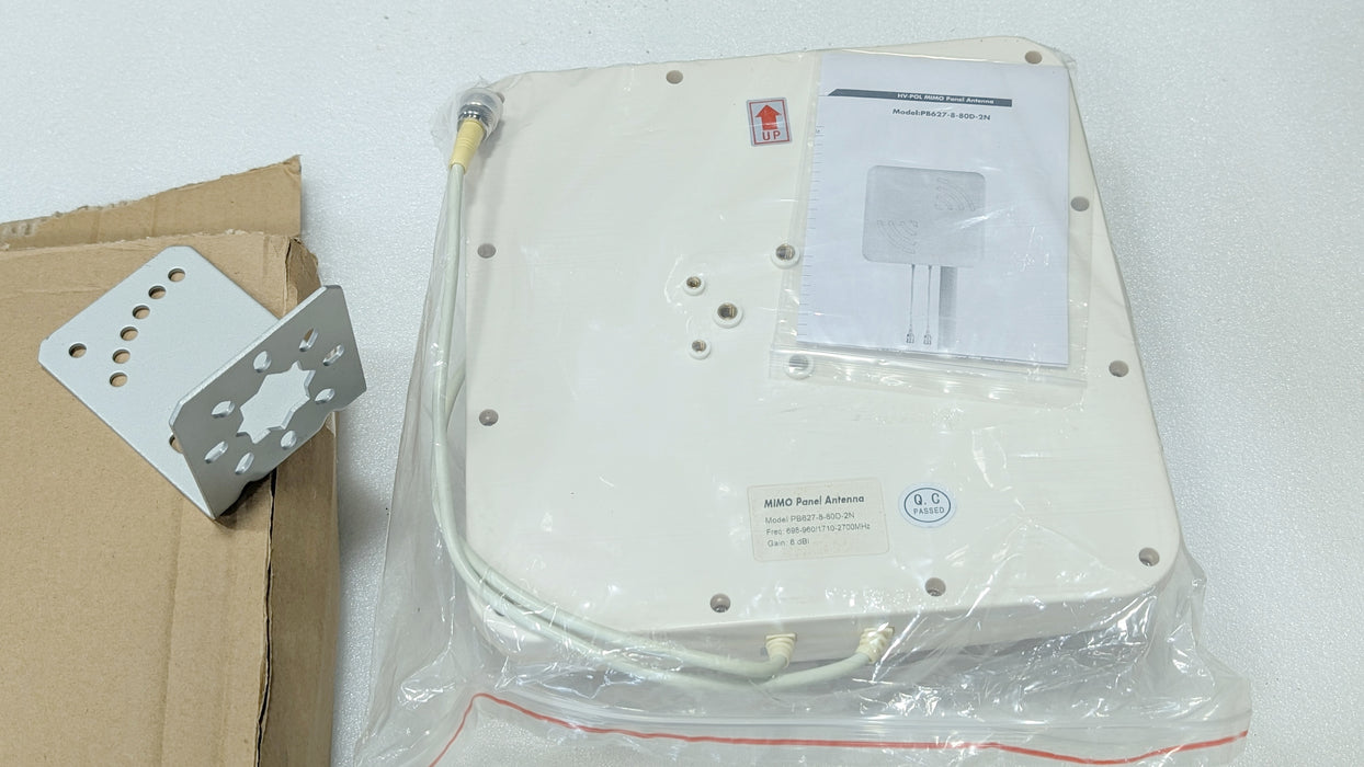 Panel Antenna Outdoor Cellular Dual Polarization MiMo 700-2700 MHz