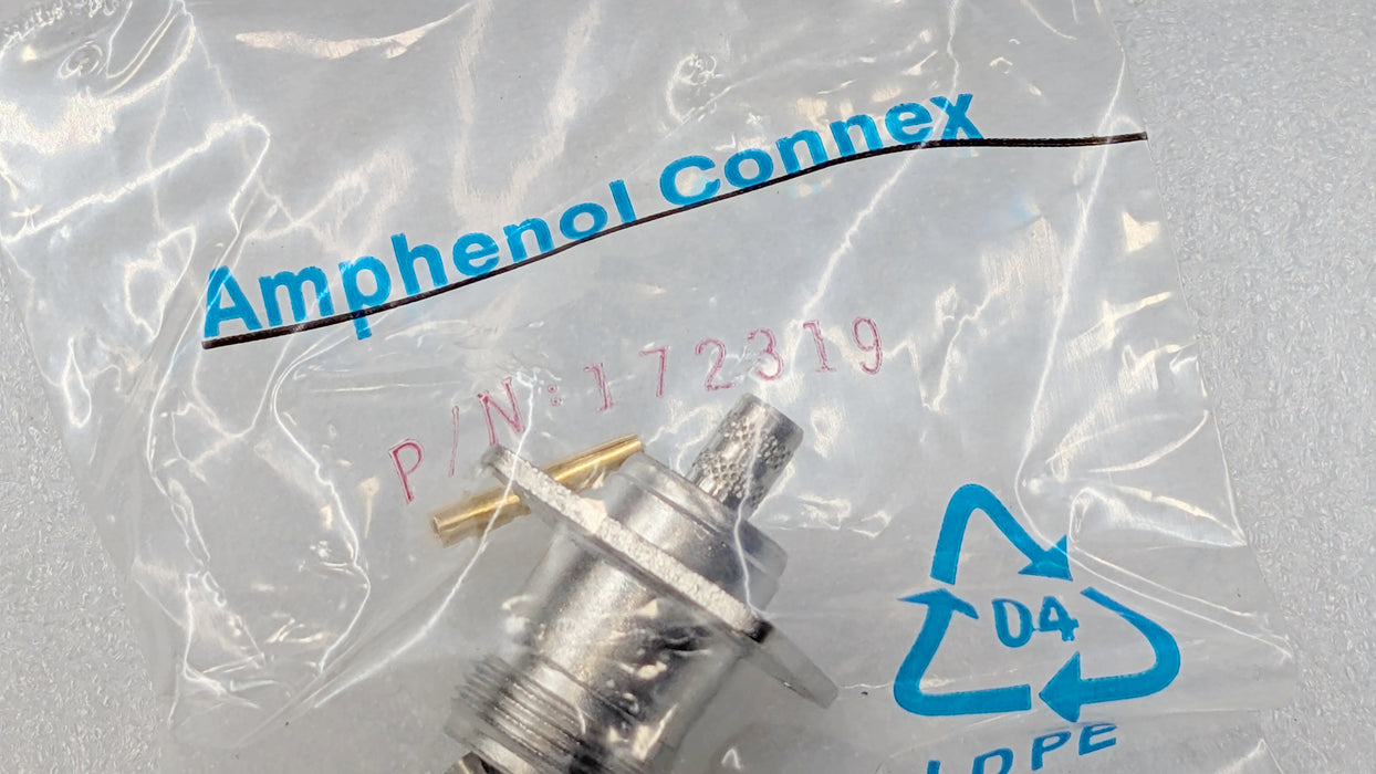 Amphenol Connex 172319 N female Connector Crimp LMR-240 RG-8X Mini-8 Flange