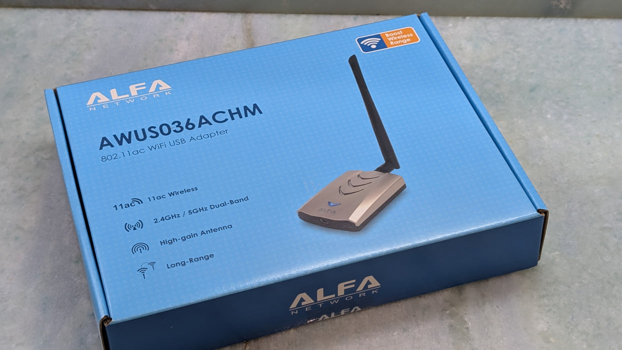 ALFA Network AWUS036ACHM WiFi USB radio Adapter 802.11ac