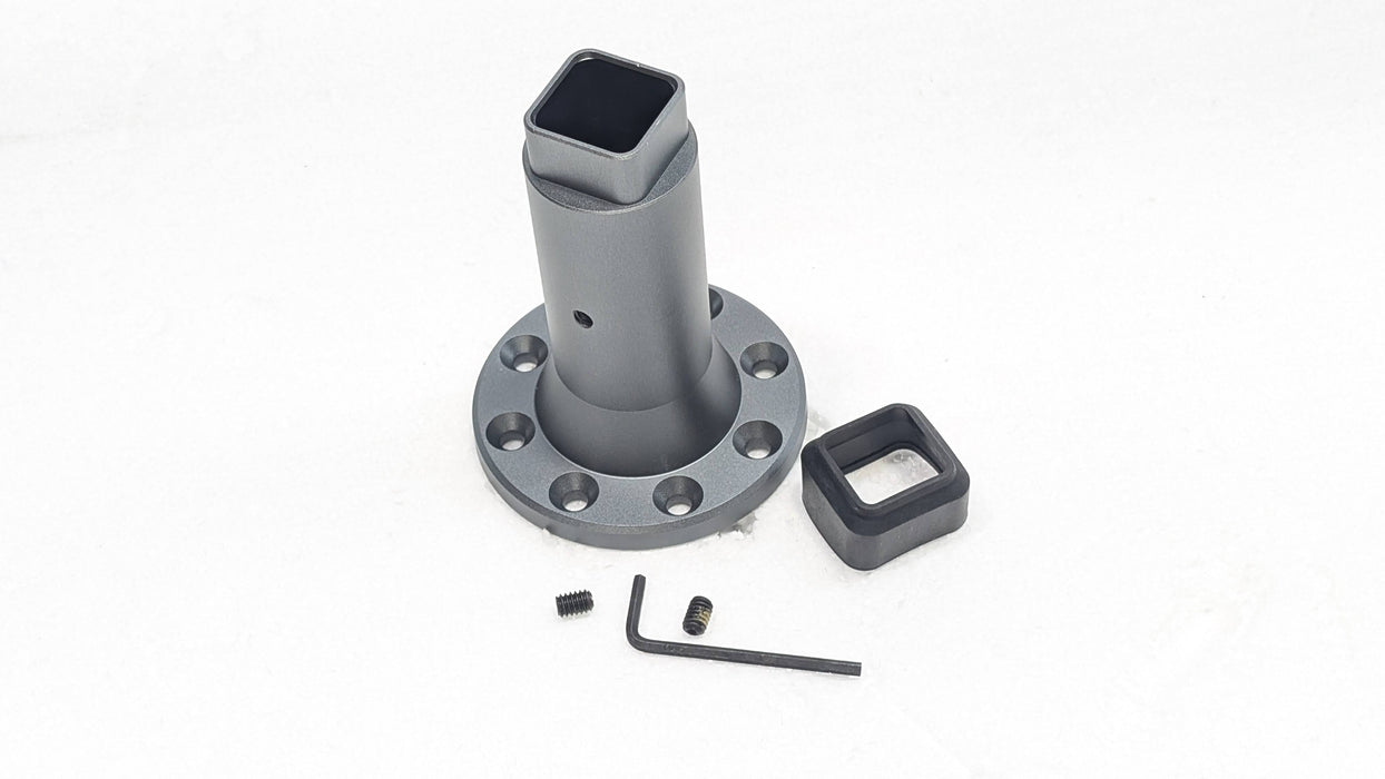 Center Hub Feed Horn Holder For WiFi Grid, Mesh Dish Parabolic Antennas 3 FT 4FT 6FT