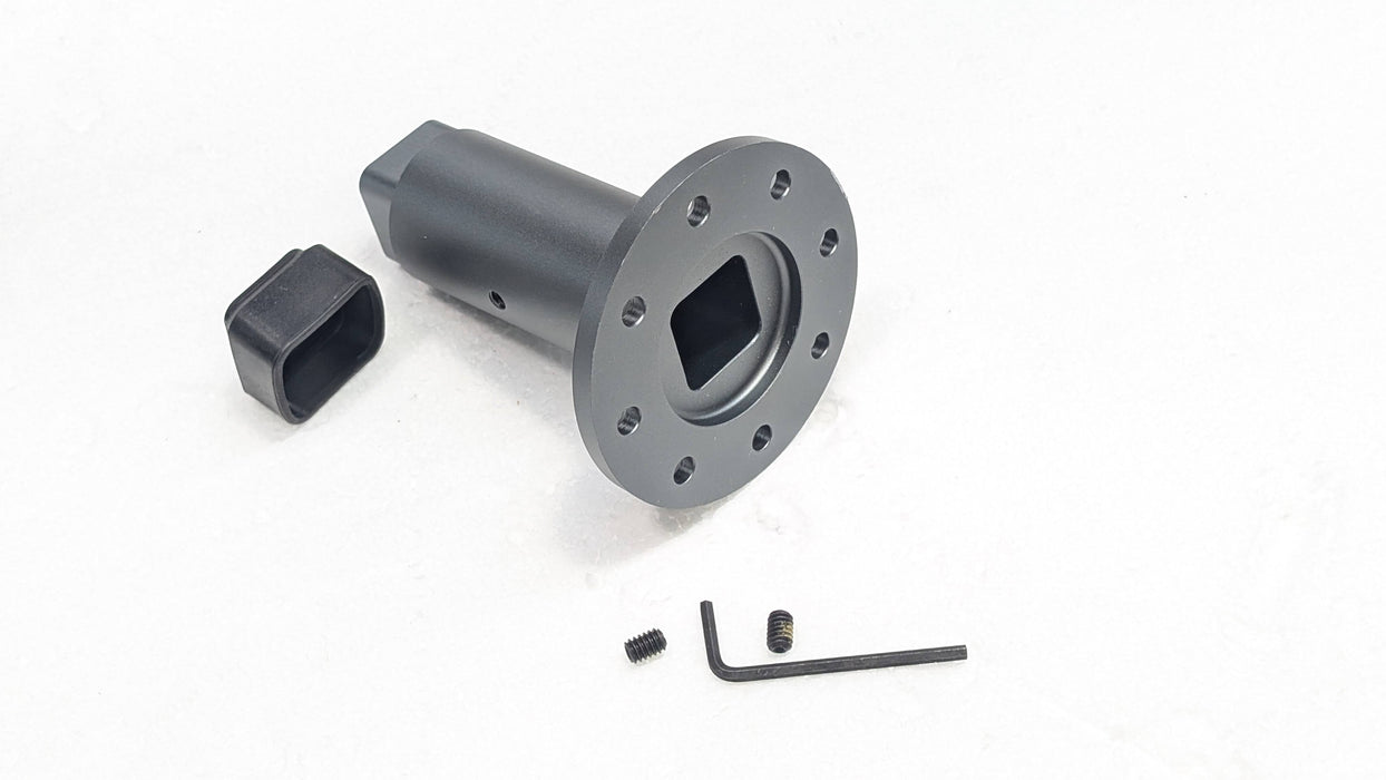 Center Hub Feed Horn Holder For WiFi Grid, Mesh Dish Parabolic Antennas 3 FT 4FT 6FT