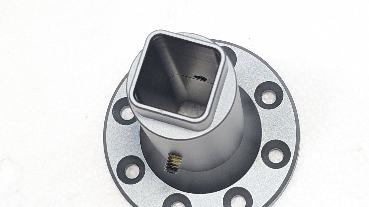 Center Hub Feed Horn Holder For WiFi Grid, Mesh Dish Parabolic Antennas 3 FT 4FT 6FT